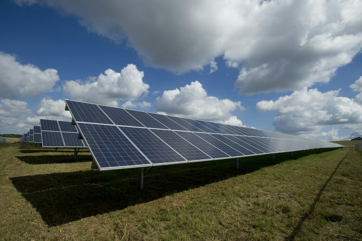 Photovoltaikanlage auf einem Satteldach